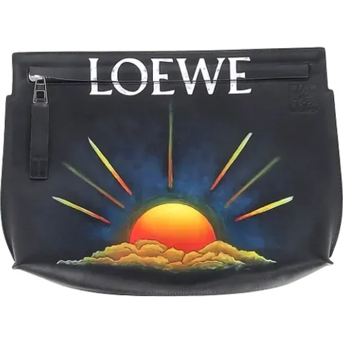 Pre-owned Leather handbags , female, Sizes: ONE SIZE - Loewe Pre-owned - Modalova