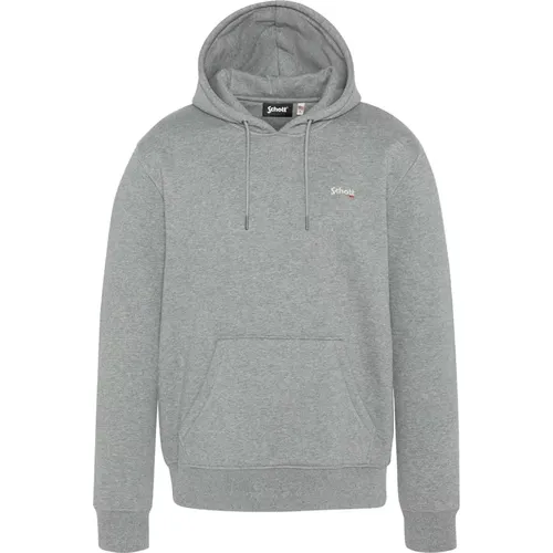 Casual Hoodie mit Komfort und Stil , Herren, Größe: M - Schott NYC - Modalova