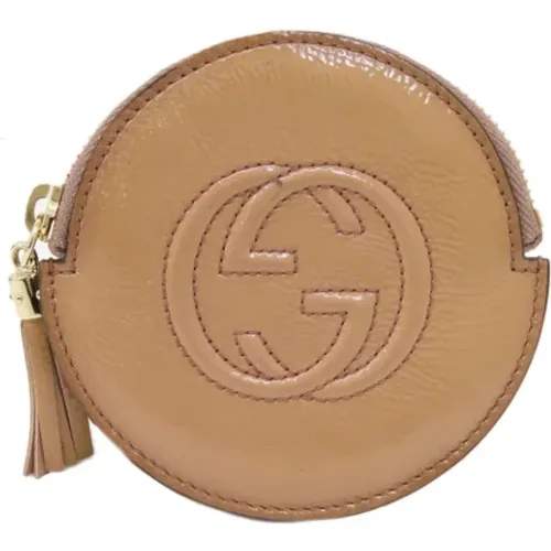 Pre-owned Leather wallets , female, Sizes: ONE SIZE - Gucci Vintage - Modalova