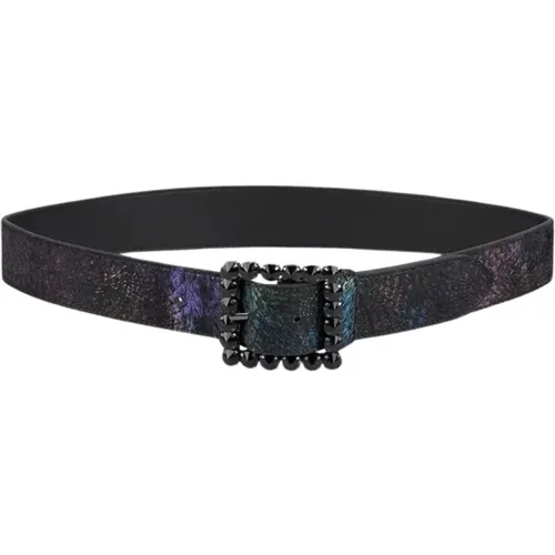 Square buckle belt , female, Sizes: L - Alma en Pena - Modalova