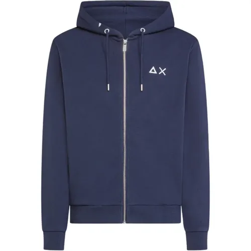 Casual Sweatshirt , Herren, Größe: M - Sun68 - Modalova