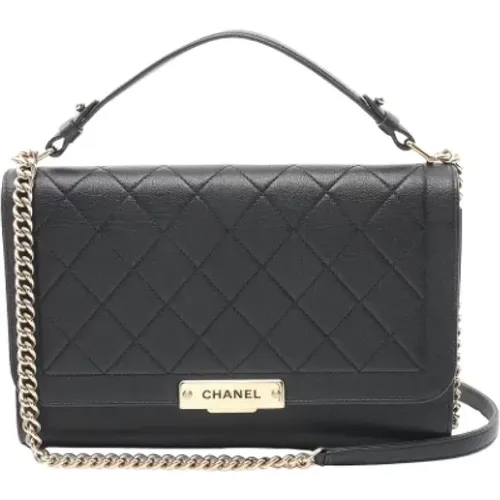 Pre-owned Leather chanel-bags , female, Sizes: ONE SIZE - Chanel Vintage - Modalova