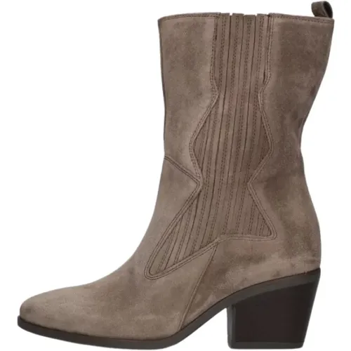 Damen Stiefeletten Taupe , Damen, Größe: 40 EU - Gabor - Modalova