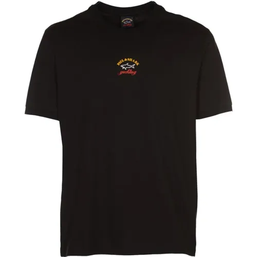T-Shirt e Polo Paul Shark C0P1096 011 , male, Sizes: 3XL - PAUL & SHARK - Modalova