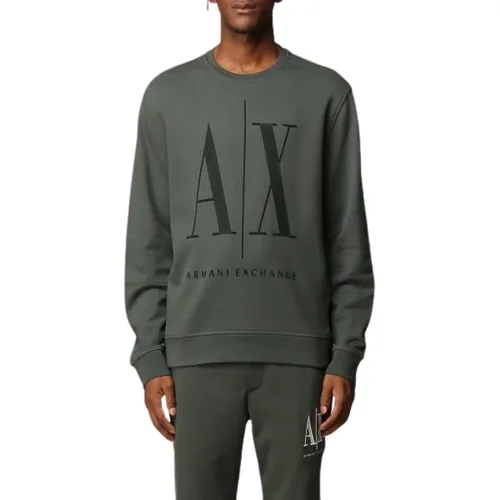 Sweatshirts , male, Sizes: M - Armani Exchange - Modalova