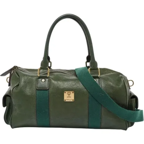 Pre-owned Leder reisetaschen , Damen, Größe: ONE Size - MCM Pre-owned - Modalova