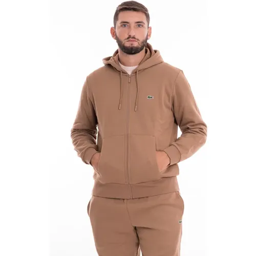 Herren Kapuzen-Sweatshirt mit Reißverschluss - Lacoste - Modalova