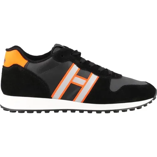 Men's Shoes Sneakers Nero Noos , male, Sizes: 5 1/2 UK - Hogan - Modalova