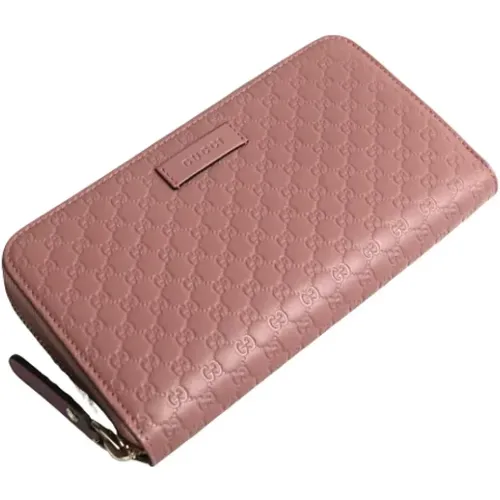 Pre-owned Leather wallets , female, Sizes: ONE SIZE - Gucci Vintage - Modalova