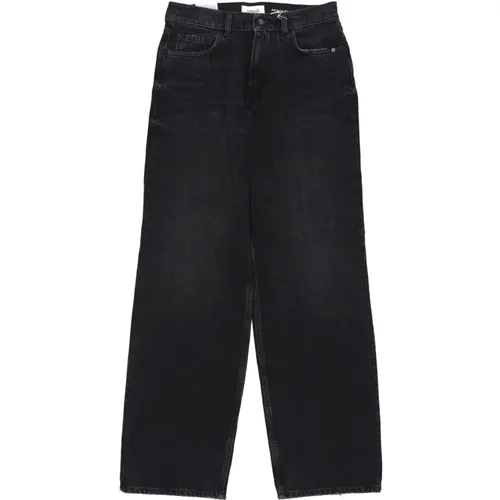 Vintage Schwarze Denim Jeans , Damen, Größe: W29 - Amish - Modalova