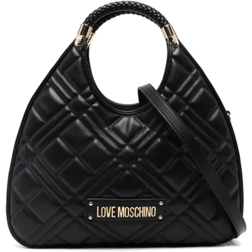 Schwarze Taschen für stilbewusste Damen - Love Moschino - Modalova