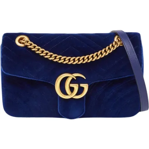 Pre-owned Velvet gucci-bags , female, Sizes: ONE SIZE - Gucci Vintage - Modalova