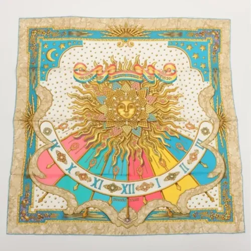 Pre-owned Silk scarves , female, Sizes: ONE SIZE - Hermès Vintage - Modalova