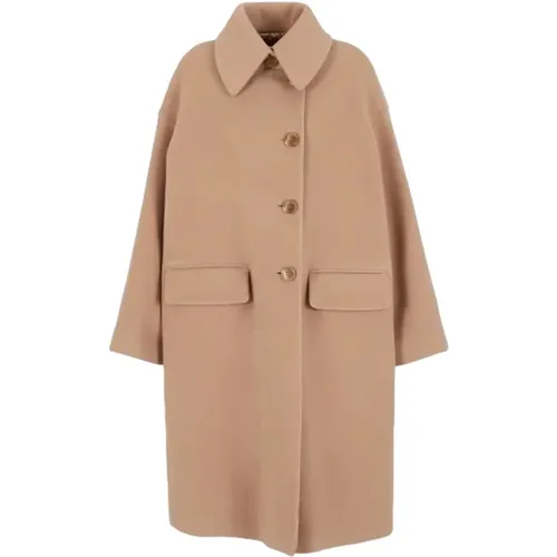 Wool Coat , female, Sizes: XS, 2XS - Emporio Armani - Modalova