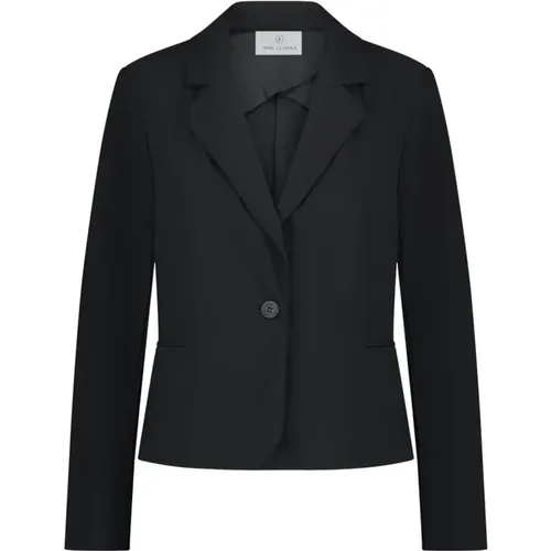 Technischer Jersey-Blazer , Damen, Größe: M - Jane Lushka - Modalova