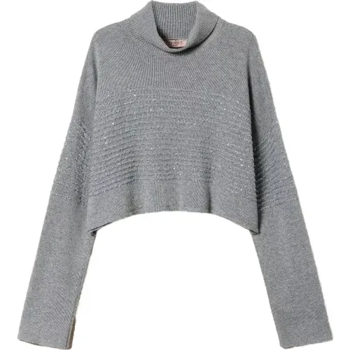 Kaschmir-Mix Strickpullover Twinset - Twinset - Modalova