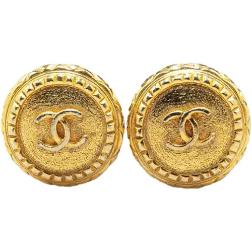 Pre-owned Metal chanel-jewelry , female, Sizes: ONE SIZE - Chanel Vintage - Modalova