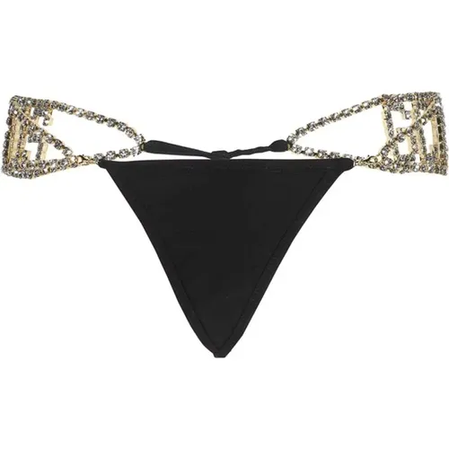 Rhinestone Hipster Bikini GCDS - GCDS - Modalova