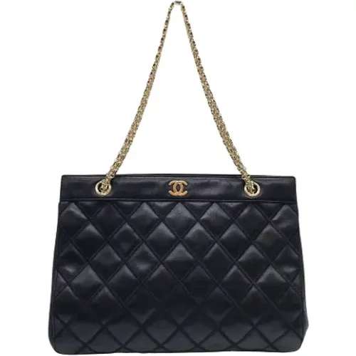 Pre-owned Leather totes , female, Sizes: ONE SIZE - Chanel Vintage - Modalova