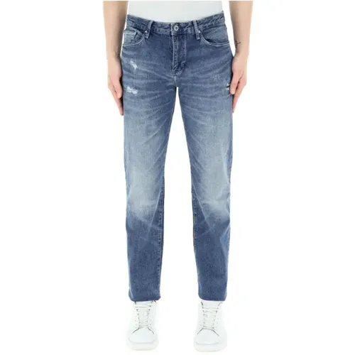 Slim-fit Jeans , Herren, Größe: W31 - Armani Exchange - Modalova
