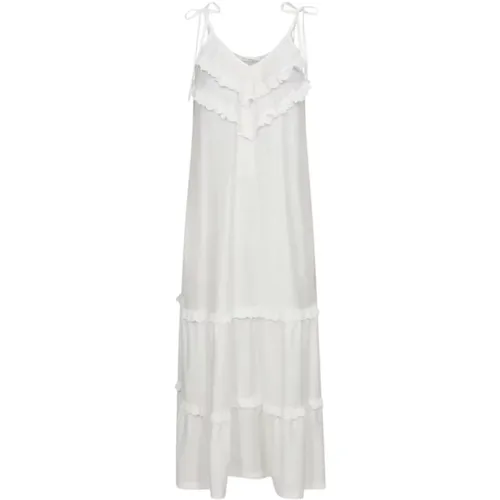 Boho Lace Dress Off , female, Sizes: L, XL - Co'Couture - Modalova