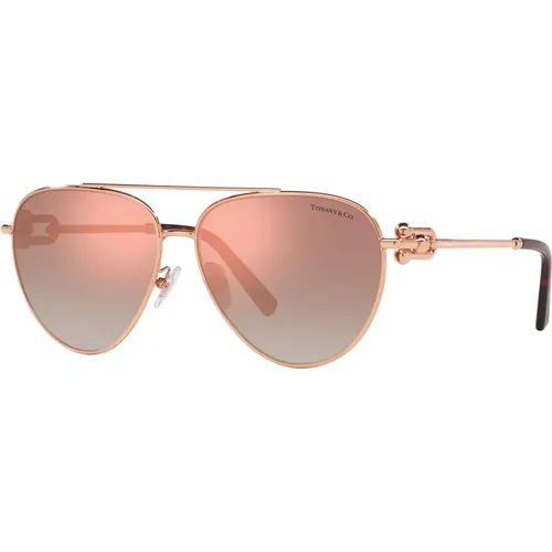 Rubedo Shaded Sunglasses , female, Sizes: 59 MM - Tiffany - Modalova