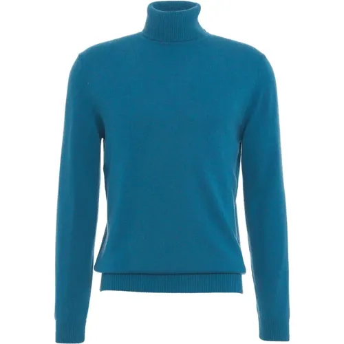 Luxuriöser Cashmere Turtleneck Pullover , Herren, Größe: XL - Daniele Fiesoli - Modalova