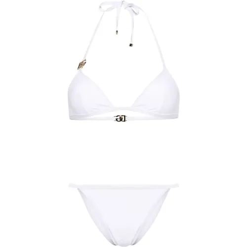 Triangle Tanga Bikinihose , Damen, Größe: XS - Dolce & Gabbana - Modalova