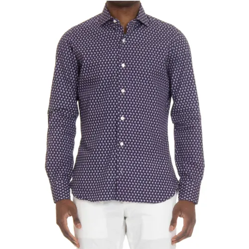 Blouses & Shirts , male, Sizes: L, M - Barba - Modalova