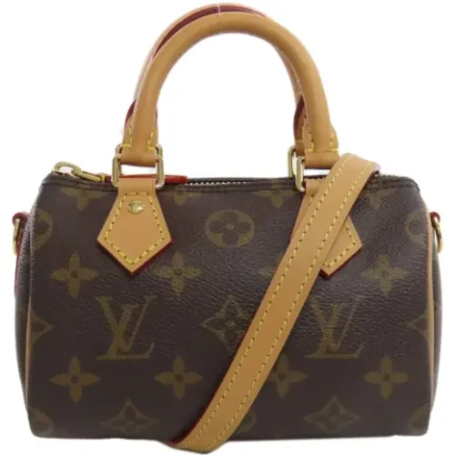 Pre-owned Canvas handbags , female, Sizes: ONE SIZE - Louis Vuitton Vintage - Modalova