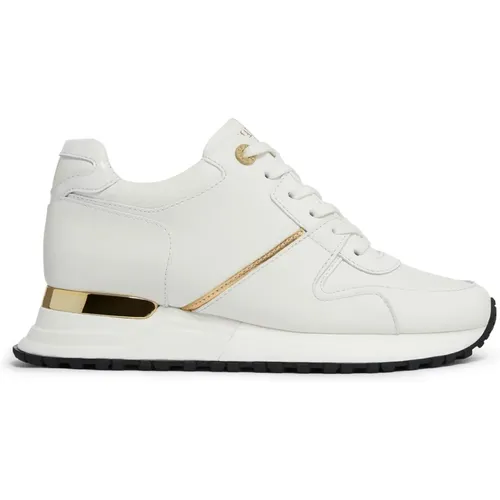 Weiße Gold Damen Trainer Almorah - Mallet London - Modalova