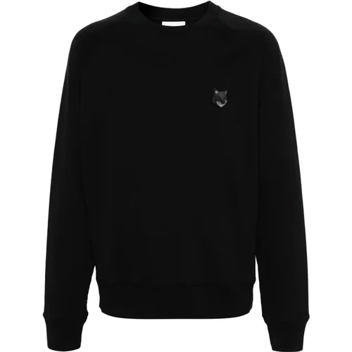 Cotton Fox Sweatshirt , male, Sizes: L, S, XL, M - Maison Kitsuné - Modalova