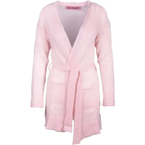 Memories, Strickjacke , Damen, Größe: S - Pink Memories - Modalova