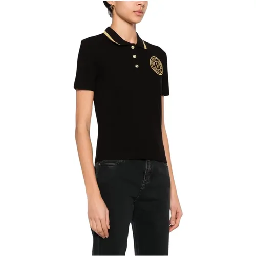 Womens Clothing T-Shirts Polos Ss24 , female, Sizes: S, 2XS - Versace Jeans Couture - Modalova