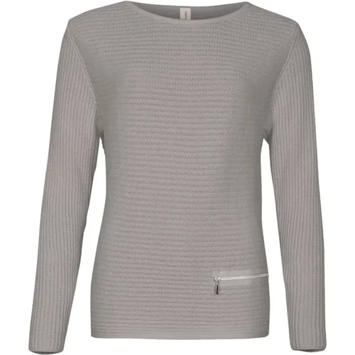 Round-neck Knitwear , female, Sizes: L, XL, 2XL, S, M - Skovhuus - Modalova