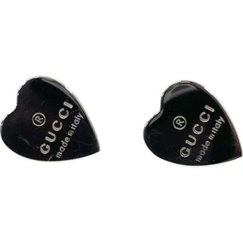 Pre-owned Metal earrings , female, Sizes: ONE SIZE - Gucci Vintage - Modalova