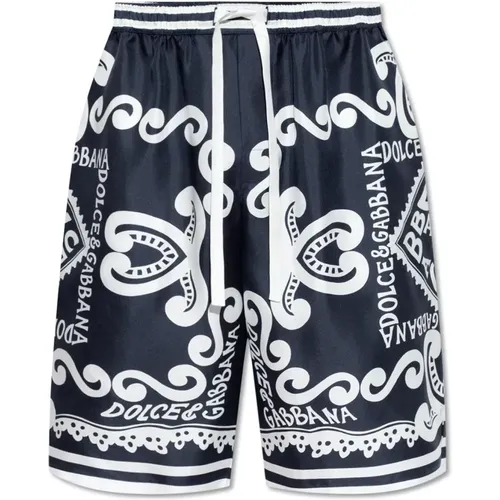 Seiden Shorts Dolce & Gabbana - Dolce & Gabbana - Modalova