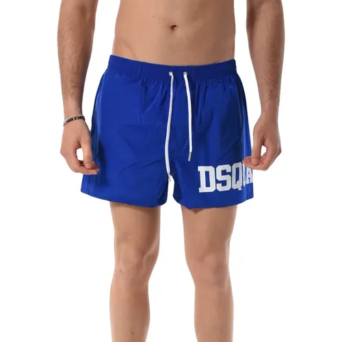 Boxer Shorts with Drawstring Waistband , male, Sizes: L, M, 2XL, S, XL - Dsquared2 - Modalova
