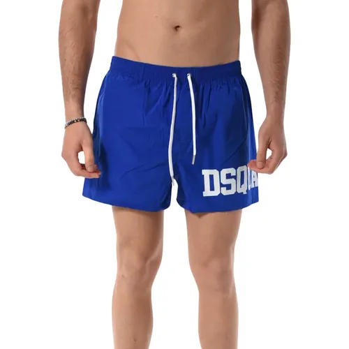 Boxershorts mit Kordelzug , Herren, Größe: XL - Dsquared2 - Modalova