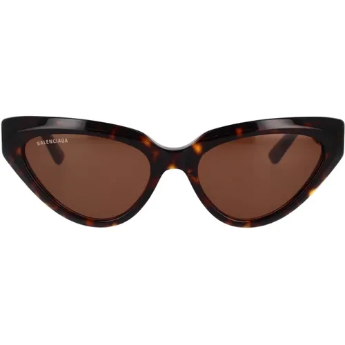 Cat-Eye Sunglasses Bb0270S 002 , female, Sizes: 56 MM - Balenciaga - Modalova