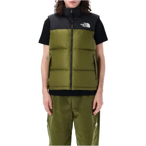 Mens Clothing Outerwear Olive Ss24 , male, Sizes: S, M, L - The North Face - Modalova