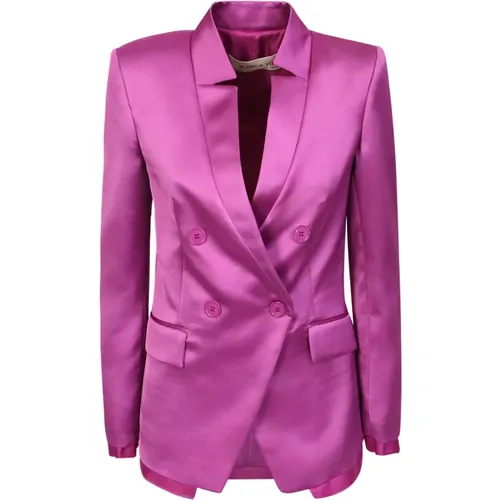Womens Clothing Jacket Ss23 , female, Sizes: 2XS, M, S, XS - Blanca Vita - Modalova