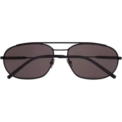 Chic Italian Pilot Sunglasses , unisex, Sizes: ONE SIZE - Saint Laurent - Modalova