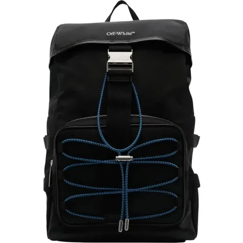 Flap Courier Backpack , female, Sizes: ONE SIZE - Off White - Modalova