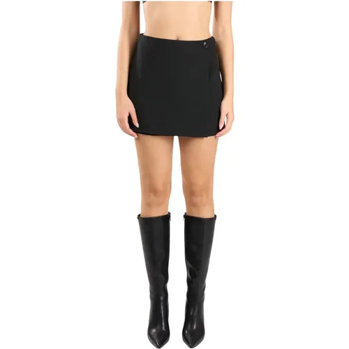 Wollmischung Wrap Shorts , Damen, Größe: L - Twinset - Modalova