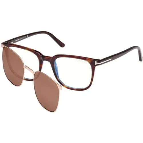 Dark Havana Sunglasses Ft5916-B , unisex, Sizes: 50 MM - Tom Ford - Modalova