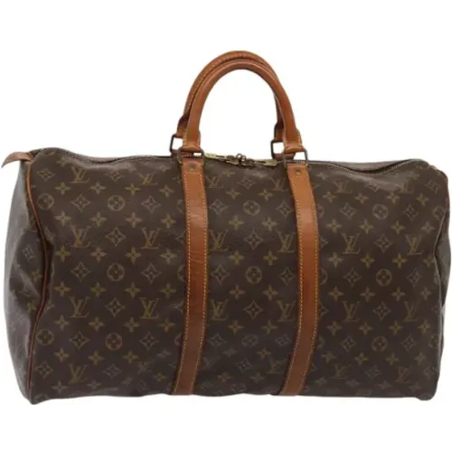 Pre-owned Canvas travel-bags , female, Sizes: ONE SIZE - Louis Vuitton Vintage - Modalova