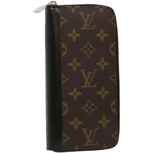 Gebrauchte braune Leinwand Louis Vuitton Geldbörse - Louis Vuitton Vintage - Modalova