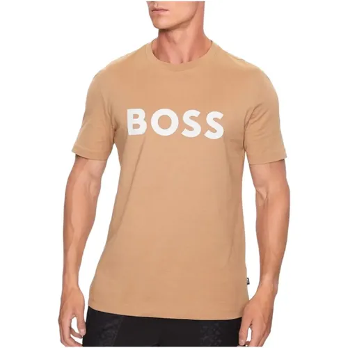 Tiburt Jersey T-Shirt , Herren, Größe: 3XL - Boss - Modalova