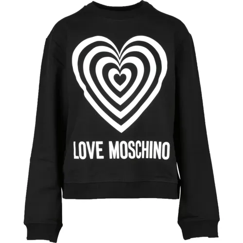 Baumwollstrickpullover , Damen, Größe: L - Love Moschino - Modalova